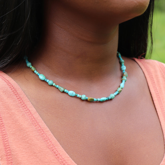 Turquoise Gemstone Necklace