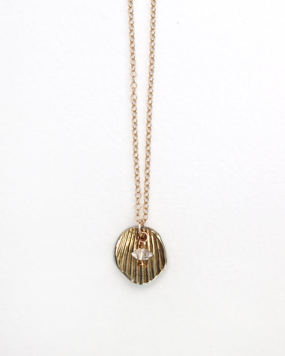 Venus Necklace with Custom Birthstones