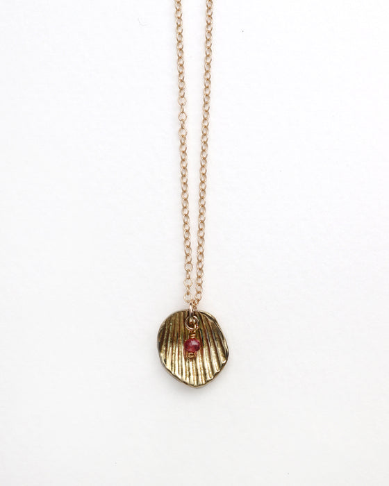 Venus Necklace with Custom Birthstones