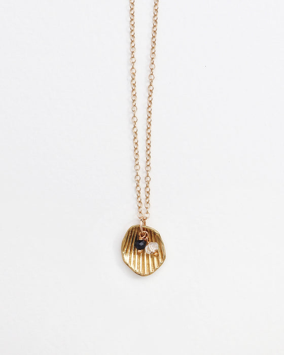 Venus Necklace with Custom Birthstones