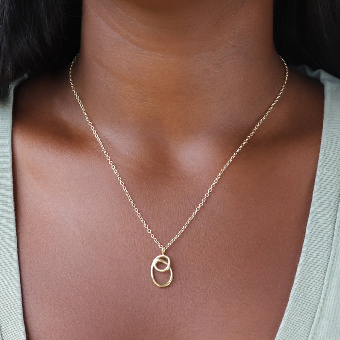 Small Halo Necklace