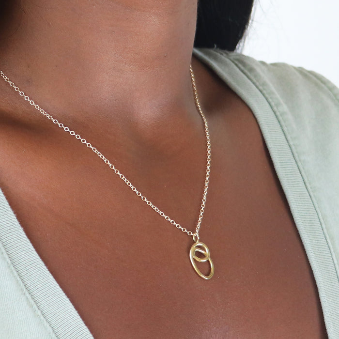 Small Halo Necklace