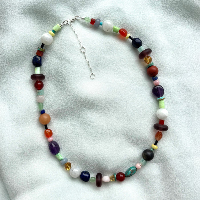 Colorful Mixer Beaded Necklace