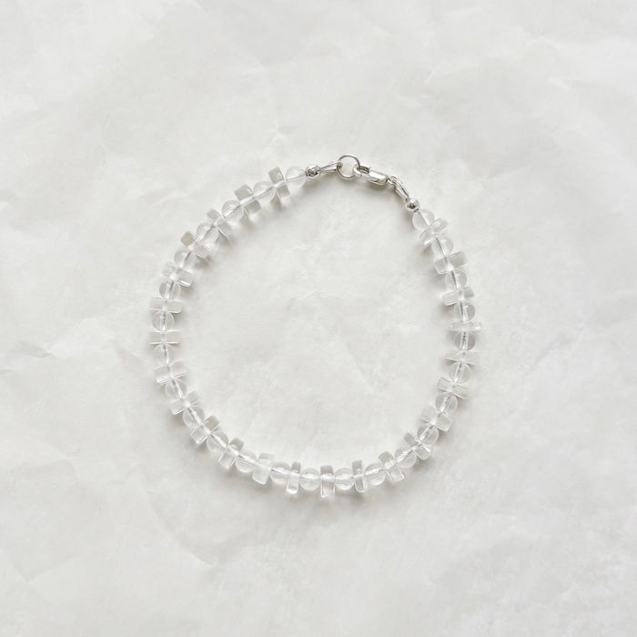 Luna Bracelet with Clear Quartz