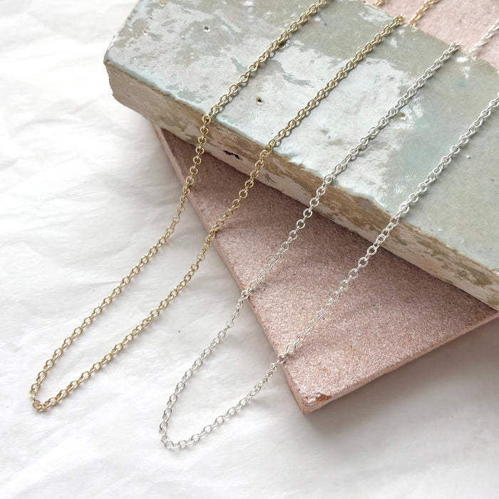 Simple Cable Chain Necklace