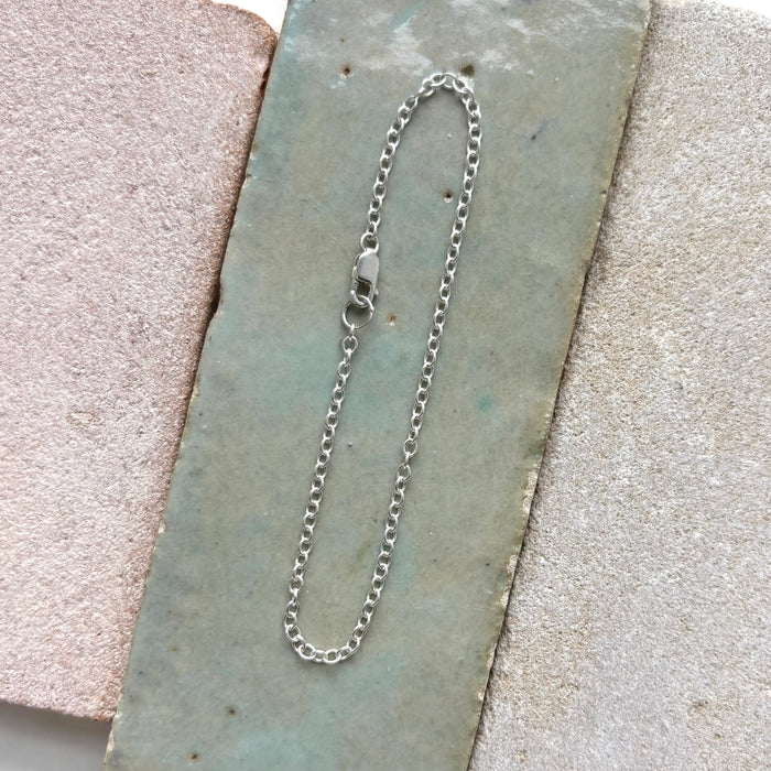 Simple Cable Chain Bracelet