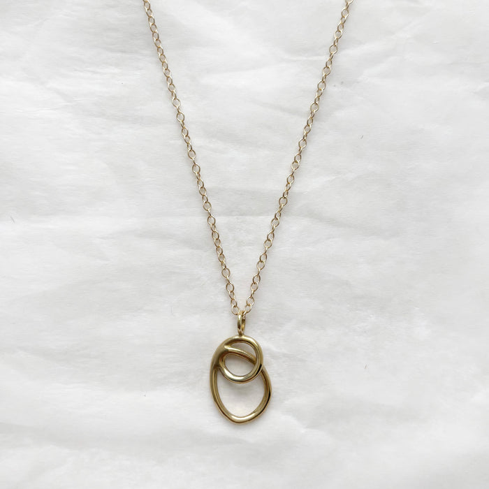 Small Halo Necklace