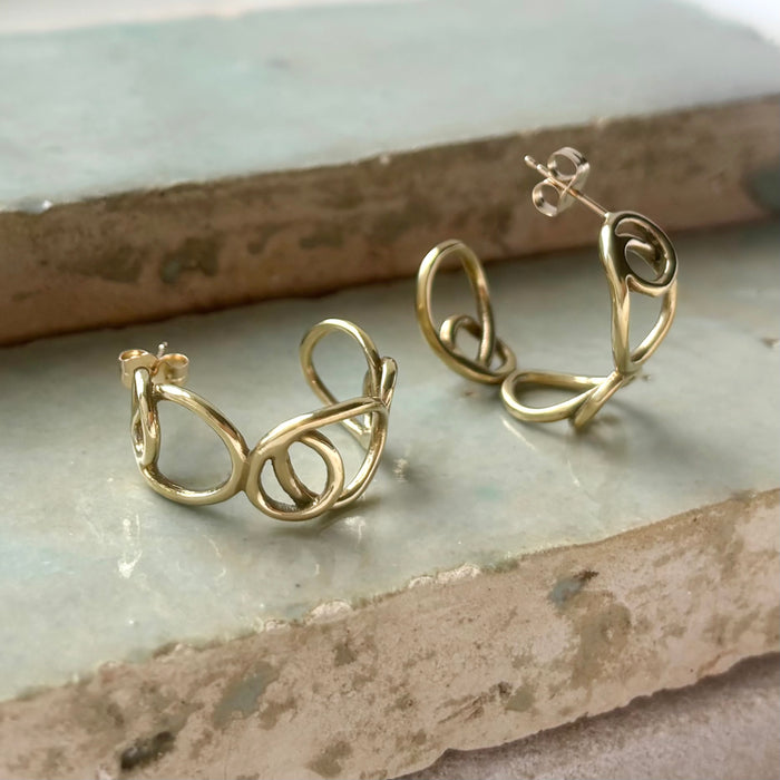 Eclipse Hoop Earrings