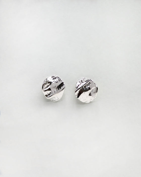 Ridge Stud Earrings
