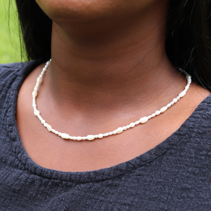 Dainty Pearl Necklace