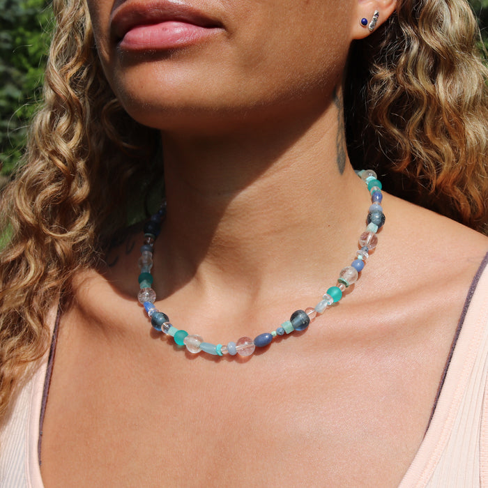 Blue Ocean Necklace
