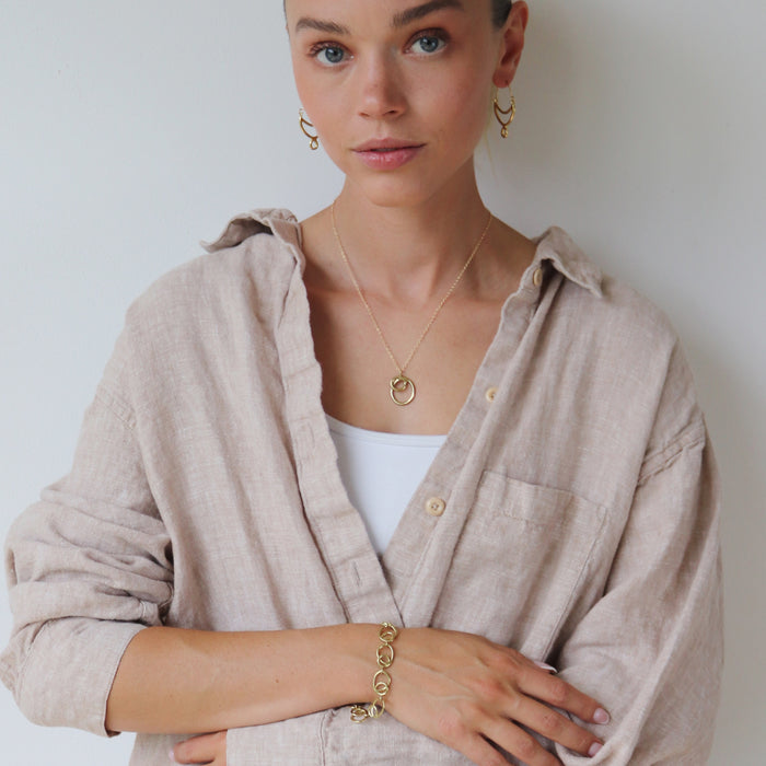 Large Halo Necklace