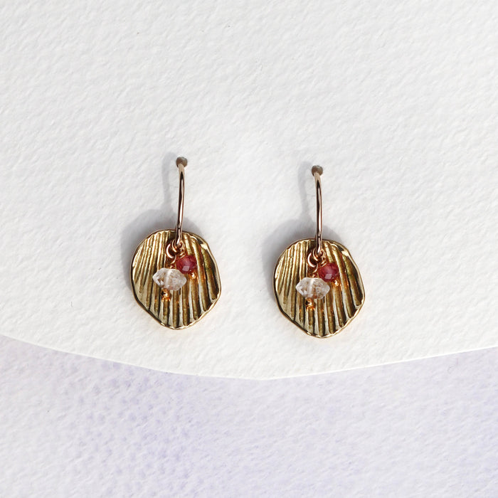 Custom Birthstone Venus Earrings