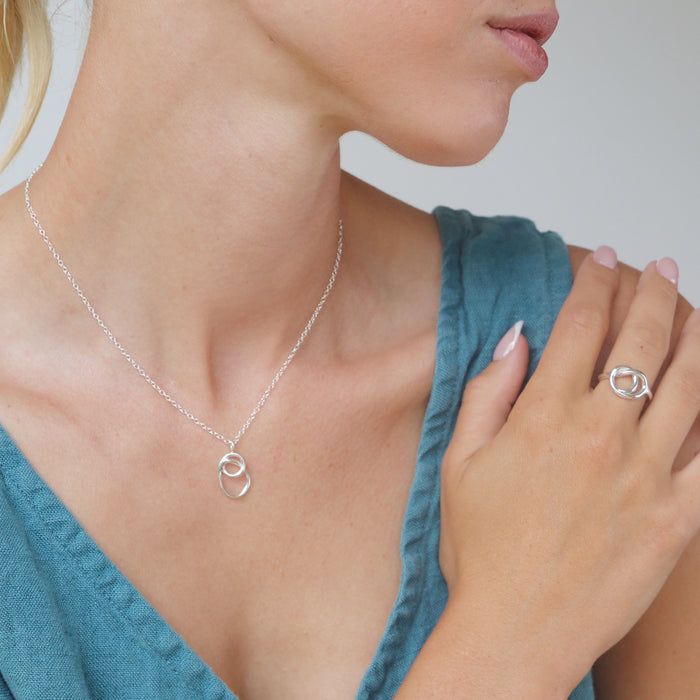 Small Halo Necklace