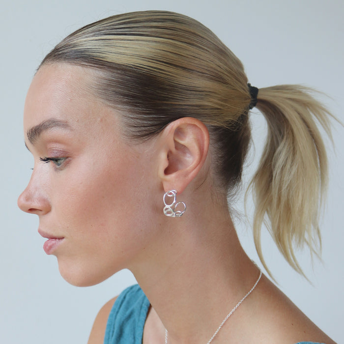 Eclipse Hoop Earrings