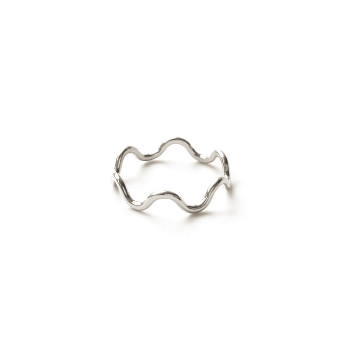 Bold Ripple Stacking Ring