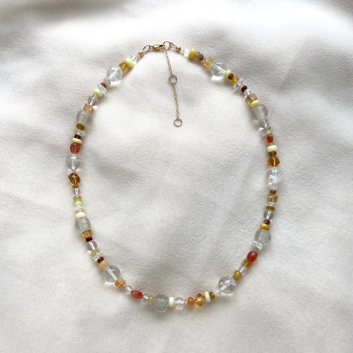 Sunshine Beaded Necklace