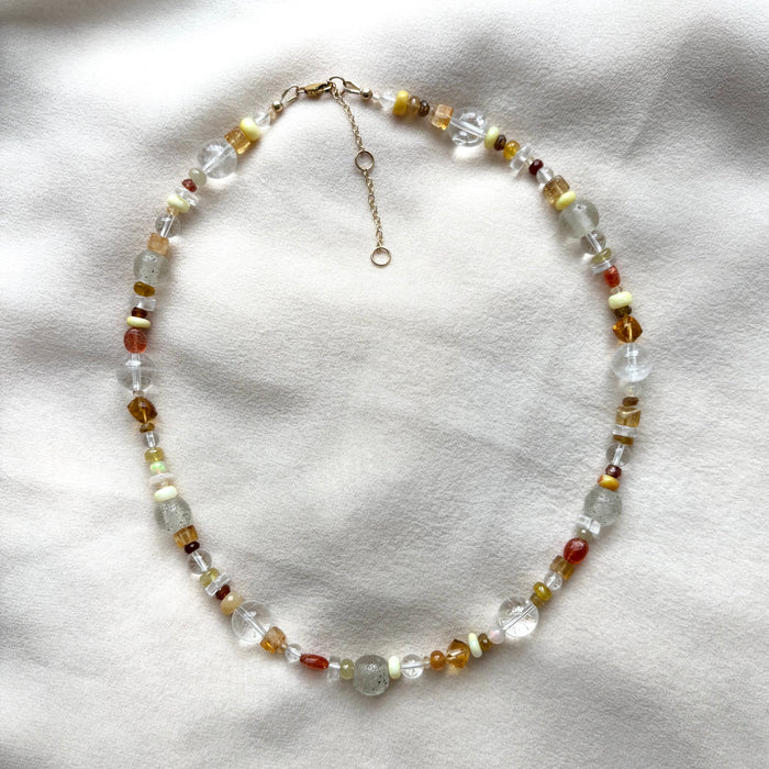 Sunshine Beaded Necklace