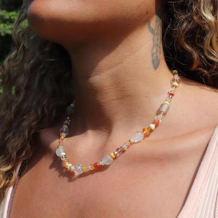 Sunshine Beaded Necklace